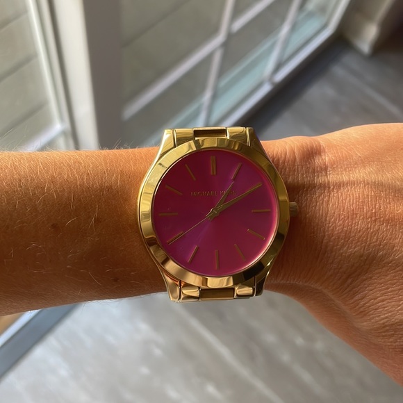 Michael Kors Slim Runway Bracelet Watch - Picture 8 of 10